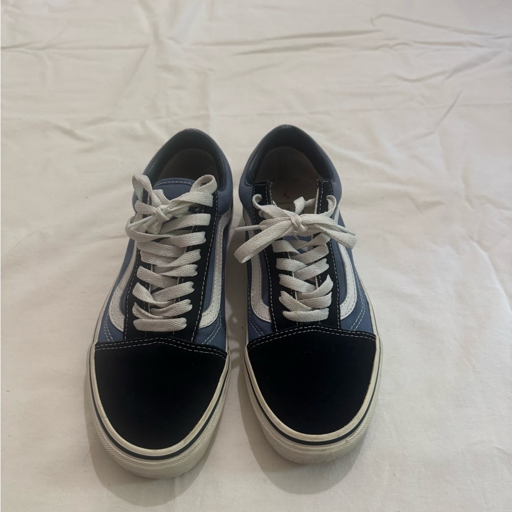 Vans Blue and Black Sneakers old skool